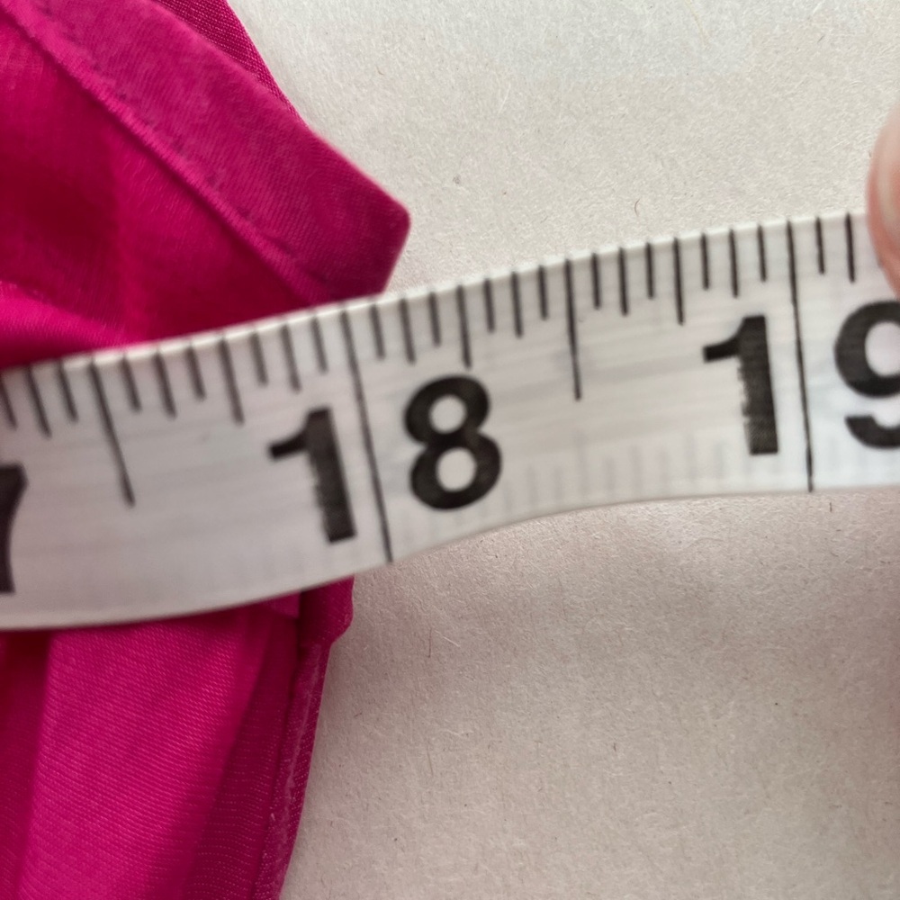 Ramy Brook‎ Audrey Smocked Midi Dress Cinched Waist Hot Pink Designer MSRP$425 - Picture 7 of 10